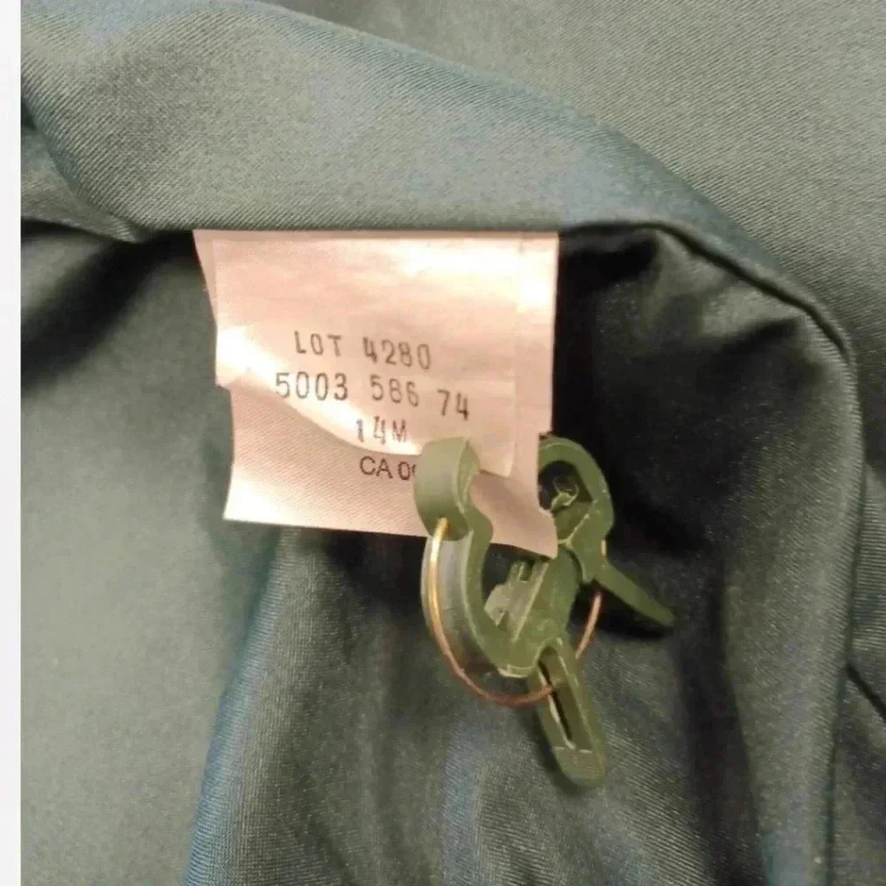 London  Fog Vintage Green Corduroy Jacket Size 14-M - Picture 11 of 12